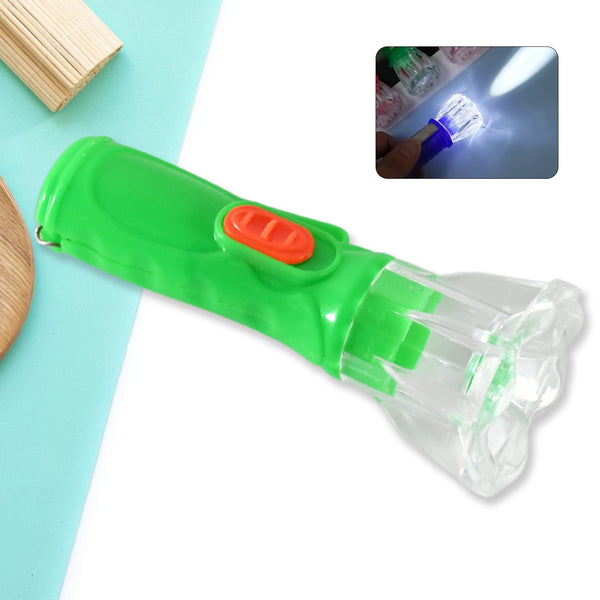 Small Plastic LED Torch – Cute & Handy Pocket Flashlight for Kids (1 Pc) (Pack of 2)