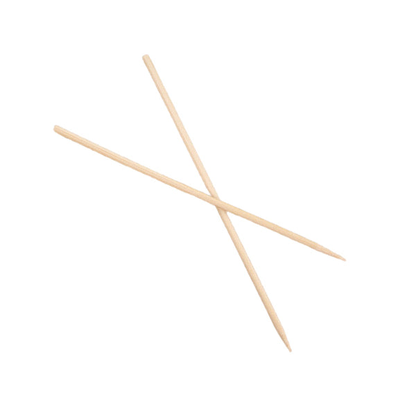 Natural Bamboo Wooden Skewers / BBQ Sticks for Barbeque and Grilling (Pack of 2)
