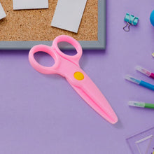 Child-Safe Plastic Scissors Set for Toddlers & Preschool Kids - Art & Craft Supplies (Pack of 2)