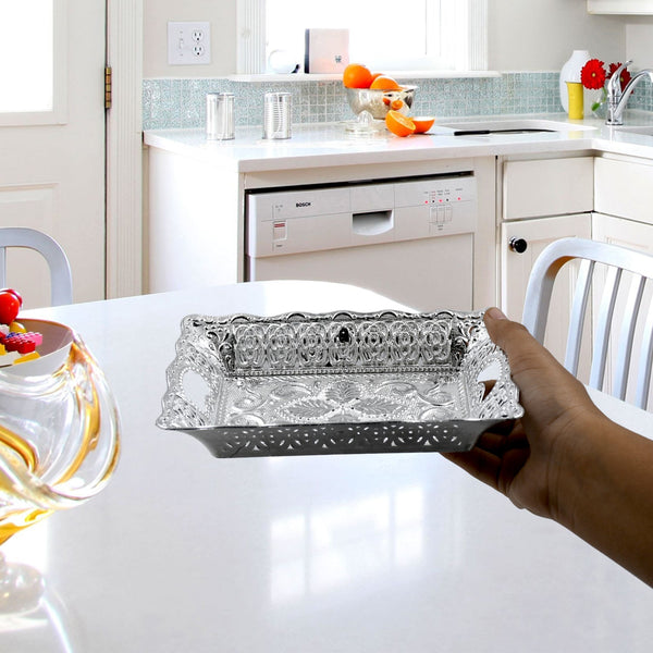 Decorative Mukhwas & Dry Fruit Serving Tray – Fancy Candy Plate (Pack of 2)