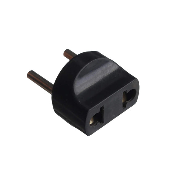 2 Pin 4 Amp. Conversion Electrical connector Plug, 2 PIN Plug Converter, Plug Adapter With Color Box (1 Pc ) (Pack of 2)