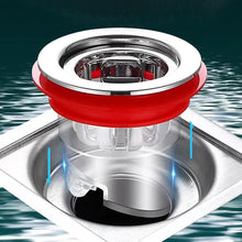 Plastic Odour Proof Floor Drain Sink Drain for Toilet Bathroom Kitchen (1 Pc) (Pack of 2)