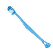 2-in-1 Soft Toothbrush & Tongue Cleaner for All Ages (1 Pc, With Cover) (Pack of 2)