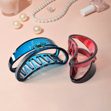 Plastic Hair Clamp Grip, Simple Matte Hair Barrette Clamp (1 Pc) (Pack of 2)
