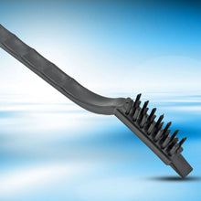 Mini Wire Brush Set Brass Nylon Stainless Steel Bristles Household Cleaning Brush for Gas Stove, Smoke Machine Tool Burner Tiles Tap Rust Removal Welding Slag Dirt & Paint Scrubbing (3 Pcs Set) (Pack of 2)