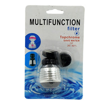 Faucet Bubbler, Faucet Aerator, Water Filter 360° Sink Use for Kitchen, Bathroom, Home Use, High Pressure Power Spray, Plating, for Kitchen Bathroom (1 Pc) (Pack of 2)