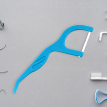 2 In 1 Tooth Picks Flosses, Portable Toothpicks, Resealable Oral Care Dental Flosser, Easy Storage Dental Pick for Fresh Breath and Healthy (30 Pcs Set) (Mix Color) (Pack of 2)