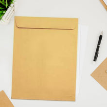 Brown Kraft Envelope for Invitations & Office Use (1 Pc, 16x14 Inch) (Pack of 2)