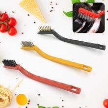 Mini Wire Brush Set - Brass, Nylon, Steel for Cleaning & Rust Removal (3 Pcs Set) (Pack of 2)