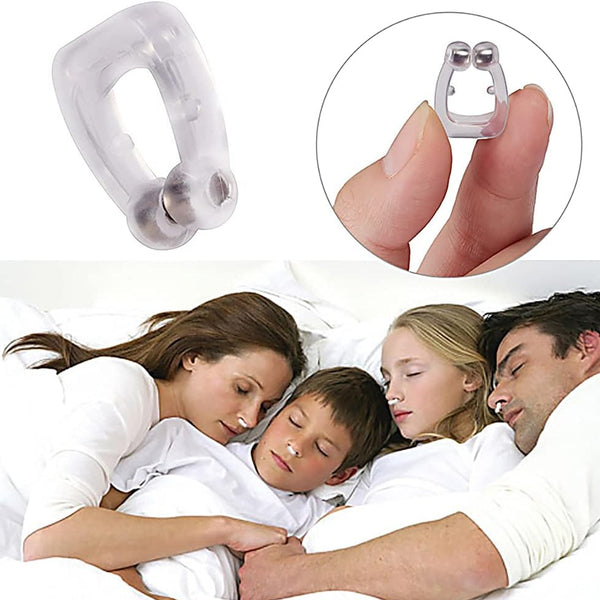 Anti-Snore Nose Clip for Heavy Snorers (Silicone, 1 Pc) (Pack of 2)