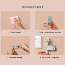 Pig Plug Wire Organizer Cable Holder Clips with Self-Adhesive Pad (4 Pcs Set) (Pack of 2)