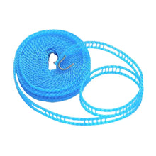 3 Meter Anti-Slip Clothesline Rope - Nylon, Hooks, Indoor/Outdoor (Pack of 2)