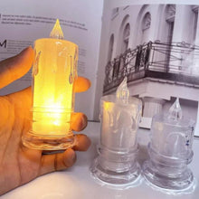 LED Tea Light Candle for Christmas, Festival, Candles (2 Pc)