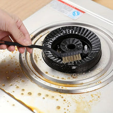 Mini Wire Brush Set - Brass, Nylon, Steel for Cleaning & Rust Removal (3 Pcs Set) (Pack of 2)