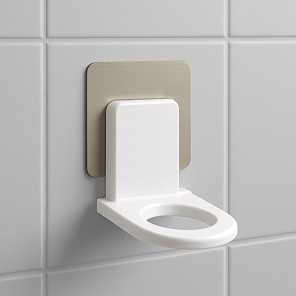 Wall-Mounted Adhesive Hook for Shampoo & Soap, Strong Hold (1pc) (Pack of 2)