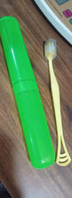 2-in-1 Soft Toothbrush & Tongue Cleaner for All Ages (1 Pc, With Cover) (Pack of 2)