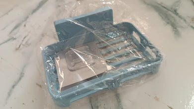 Bathroom & Kitchen Soap Holder: Self-Adhesive ,Sabudani (Plastic Box) (Pack of 2)