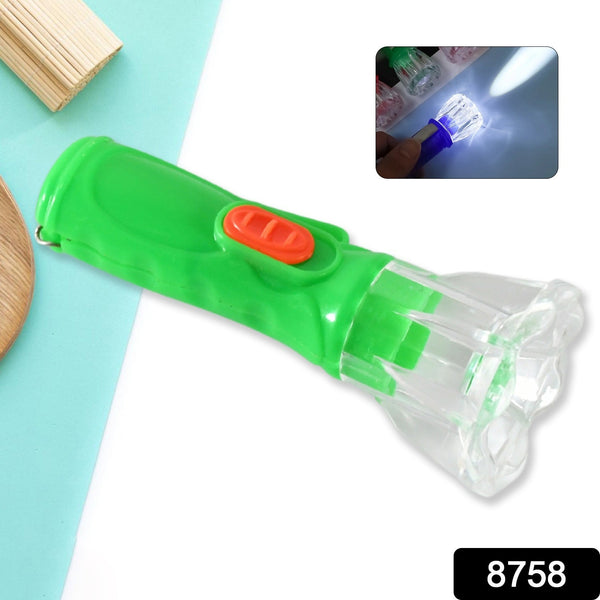 Small Plastic LED Torch – Cute & Handy Pocket Flashlight for Kids (1 Pc) (Pack of 2)