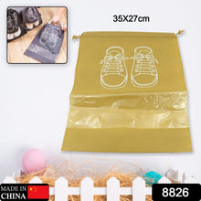 Beach Bag Shoes Storage Bag Closet Organizer Non-woven Travel Portable Bag Waterproof Pocket Clothing Classified Hanging Bag shoe bag luggage travel Portable Shoe Pouch Non Woven Transparent Window (1 Pc ) (Pack of 2)