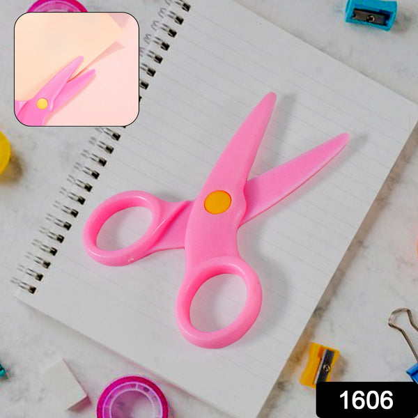 Child-Safe Plastic Scissors Set for Toddlers & Preschool Kids - Art & Craft Supplies (Pack of 2)