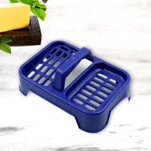 2in1 Plastic Soap Case, Dual Section Soap Holder for Bathroom or Kitchen Sink ,Sabudani(1 Pc / Multicolor) (Pack of 2)